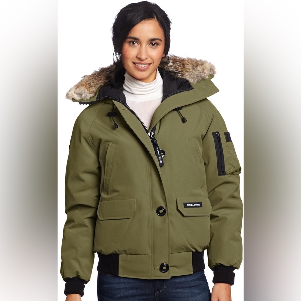 Women’s XS Canada Goose Military Green Chilliwack Bomber